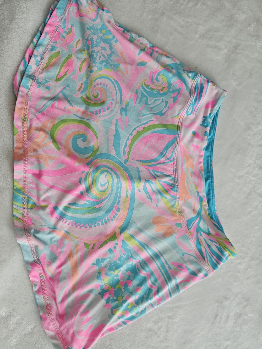 Lilly Pulitzer Pink, Turquoise & Green Swirl Women’s Swim Bottoms